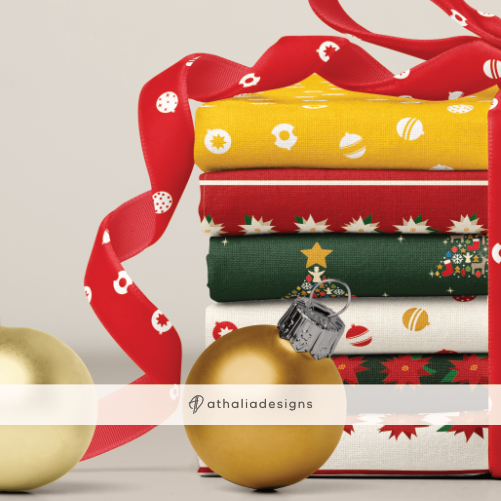 Christmas Fabric Stack
