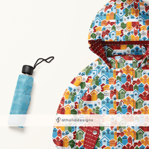 Colorful Kids Winter Jacket